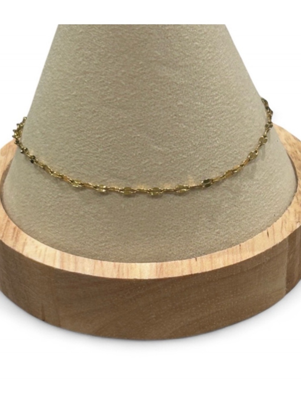 Atolea Delicate Gold Twisted Chain bracelet